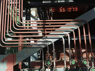 三门峡垃圾焚烧发电安装项目锅炉本体疏水排污管道