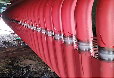 梁山县环保能源发电项目锅炉本体焊接