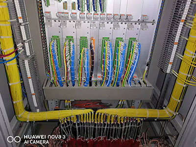 江西鄱阳垃圾焚烧发电安装项目电缆二次接线