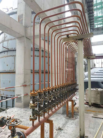 梁山县环保能源发电项目锅炉本体小径管