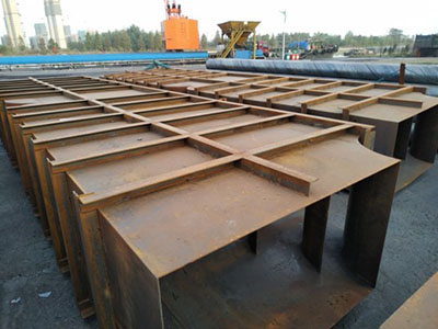 江苏海安华新热电扩建工程烟风道加工