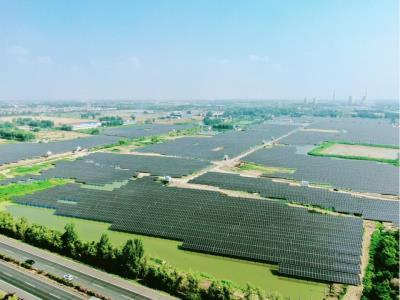 垞城矿塌陷区100MW渔光互补光伏发电EPC项目