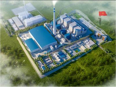 伊金霍洛旗4x100MW背压机组热电联产工程-全亚洲规模最大的背压式热电联产机组