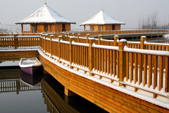 冬的港湾（唐洪彪∕摄）