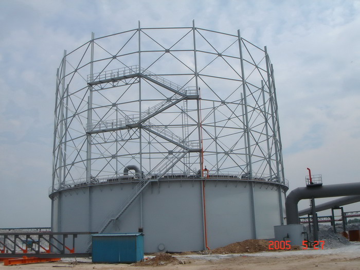 山东恒通化工股份有限公司2万立方米湿式半水煤气直升式气柜工程